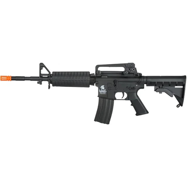 Lancer Tactical Gen 2 M4A1 Carbine Airsoft AEG Rifle Black - Lancer Tactical