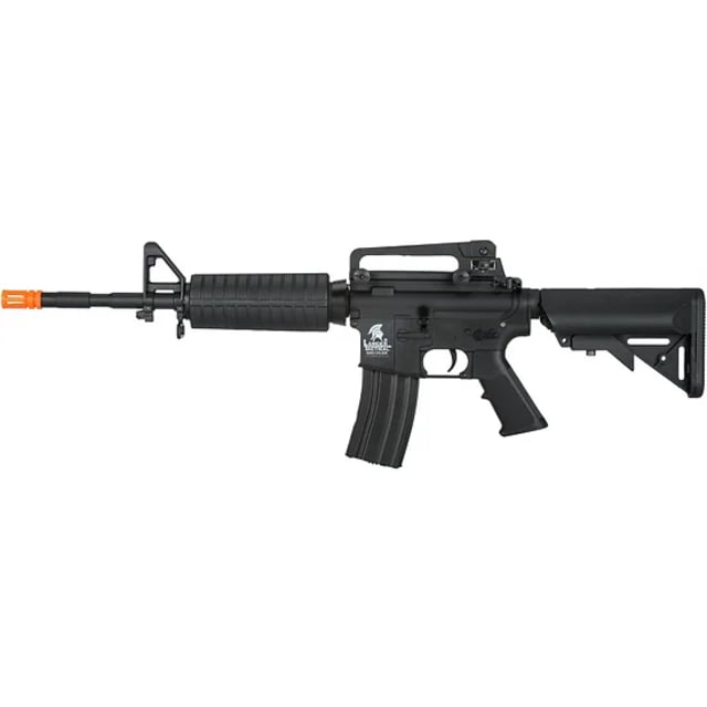 Lancer Tactical Gen 2 M4A1 LT-03B Carbine Airsoft AEG Rifle Black - Lancer Tactical