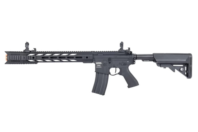 Lancer Tactical Gen 2 ProLine M4 SPR Interceptor Airsoft AEG Rifle Black - Lancer Tactical