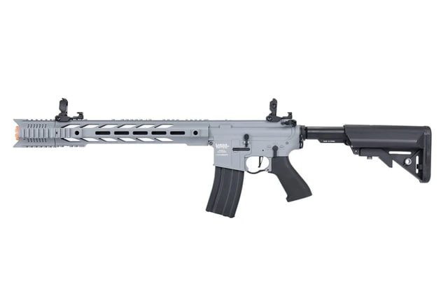 Lancer Tactical Gen 2 ProLine M4 SPR Interceptor Airsoft AEG Rifle Gray - Lancer Tactical
