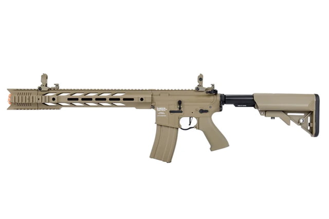 Lancer Tactical Gen 2 ProLine M4 SPR Interceptor Airsoft AEG Rifle Tan - Lancer Tactical