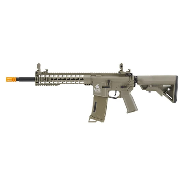 Lancer Tactical Gen 3 10in Keymod Airsoft M4 Carbine AEG Rifle Tan - Lancer Tactical