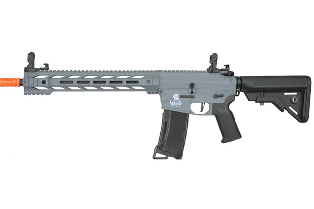 Lancer Tactical Gen 3 M4 SPR Interceptor Airsoft AEG Rifle Gray - Lancer Tactical