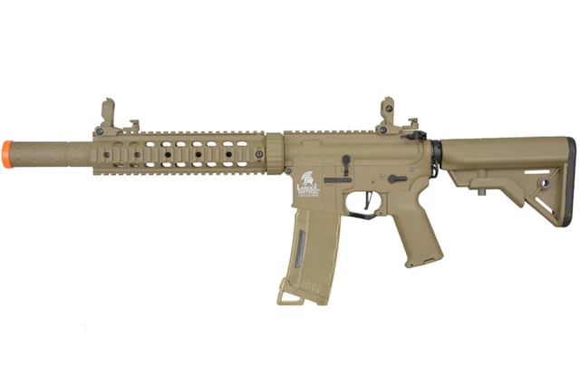 Lancer Tactical Gen 3 Nylon Polymer M4 SD AEG Airsoft Rifle Tan - Lancer Tactical