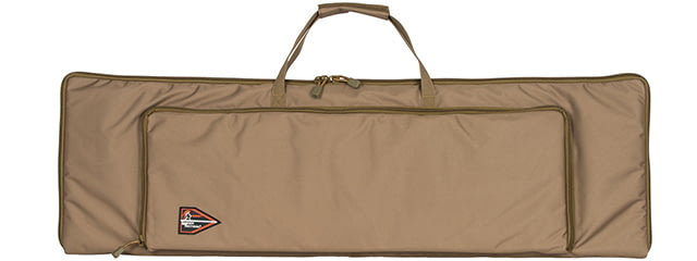 Lancer Tactical Heavy Duty Nylon 39in Gun Bag Tan - Lancer Tactical