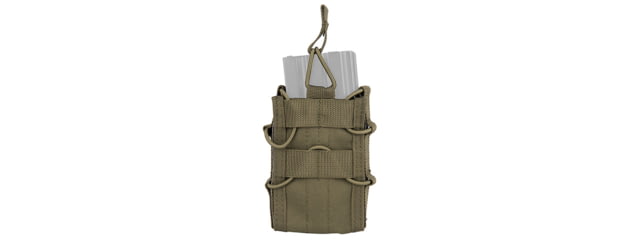 Lancer Tactical M4/M16 Single Mag Pouch Olive Drab - Lancer Tactical