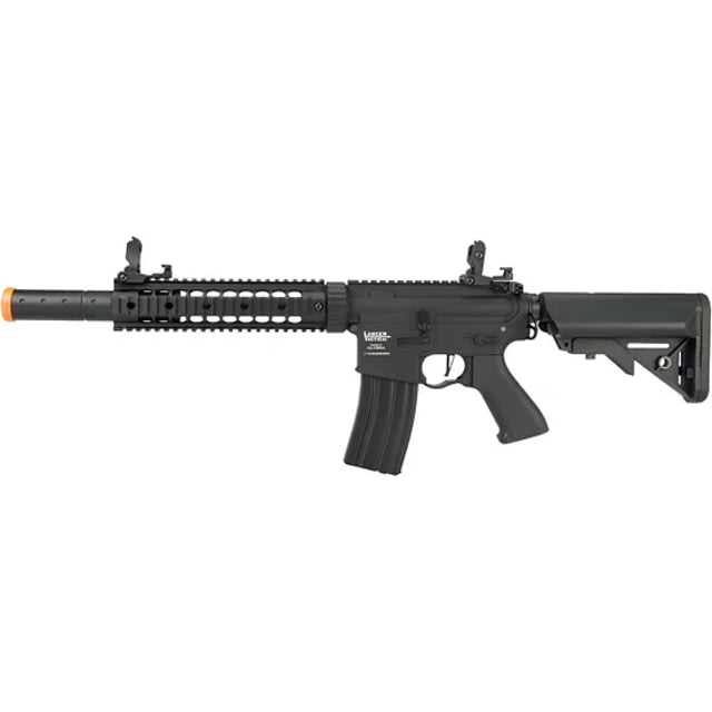 Lancer Tactical M4 SD Proline Series 9in Rail Airsoft AEG Black - Lancer Tactical