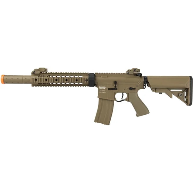 Lancer Tactical M4 SD Proline Series 9in Rail Airsoft AEG Tan - Lancer Tactical