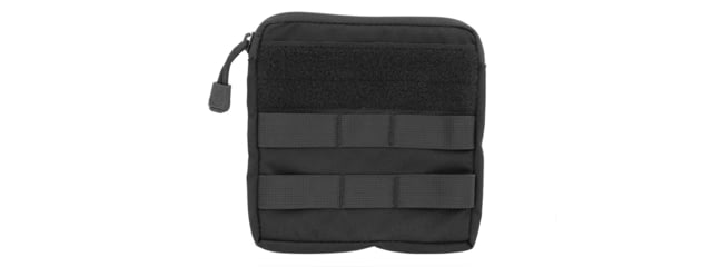Lancer Tactical MOLLE Admin Medical EMT Pouch Black - Lancer Tactical