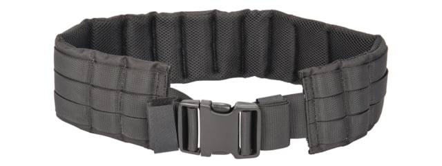 Lancer Tactical MOLLE Nylon Battle Belt Black - Lancer Tactical