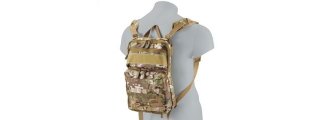Lancer Tactical Multi-Use Expandable Backpack Multi-Camo - Lancer Tactical