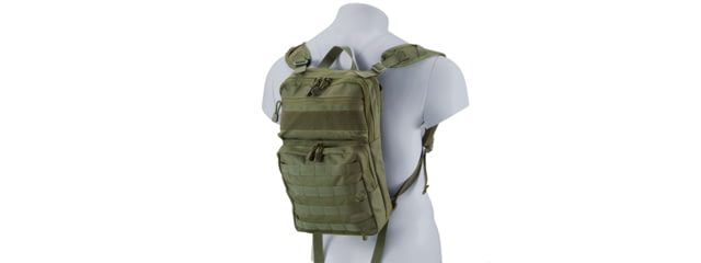 Lancer Tactical Multi-Use Expandable Backpack Olive Drab - Lancer Tactical