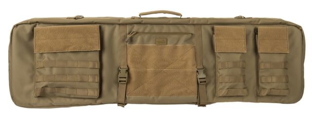 Lancer Tactical Nylon 3-Way Carry 43in Double Rifle Gun Bag Tan - Lancer Tactical
