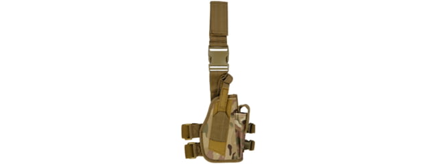 Lancer Tactical Nylon 92F Drop Leg Holster Camo - Lancer Tactical