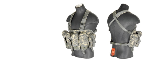 Lancer Tactical Nylon AK Chest Rig ACU - Lancer Tactical