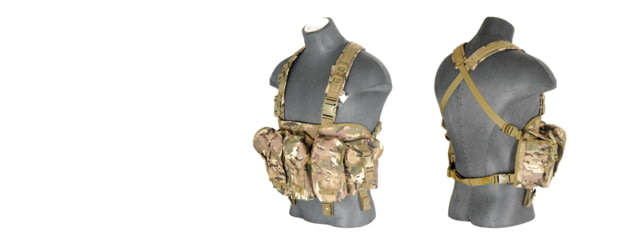Lancer Tactical Nylon AK Chest Rig Camo - Lancer Tactical