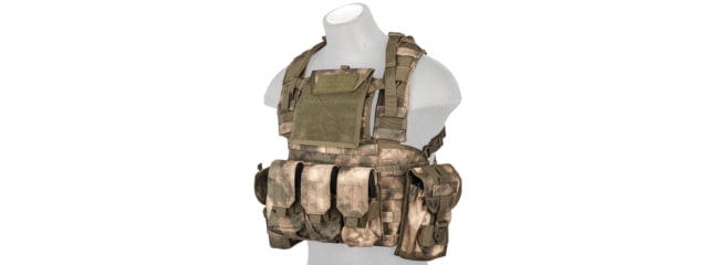 Lancer Tactical Nylon Modular Chest Rig ATFG - Lancer Tactical