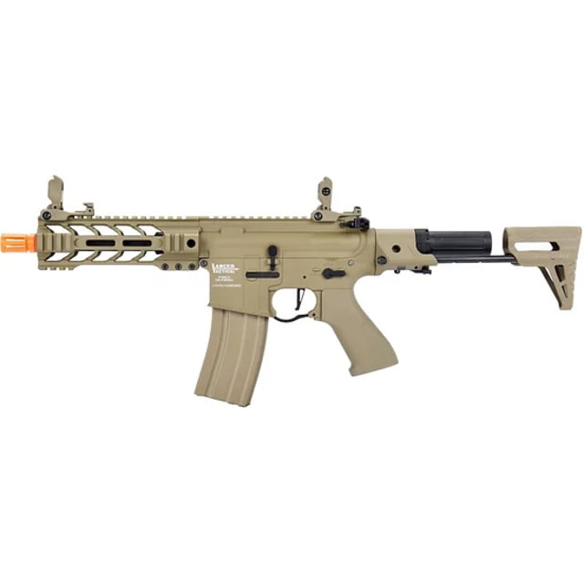 Lancer Tactical ProLine BATTLE HAWK PDW AEG Tan - Lancer Tactical