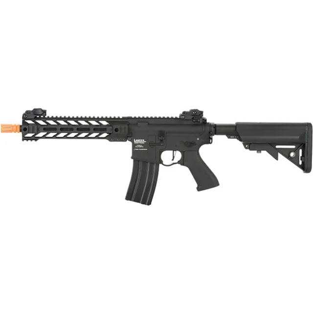 Lancer Tactical Proline Enforcer Battle Hawk 10in M4 Airsoft Rifle Black - Lancer Tactical