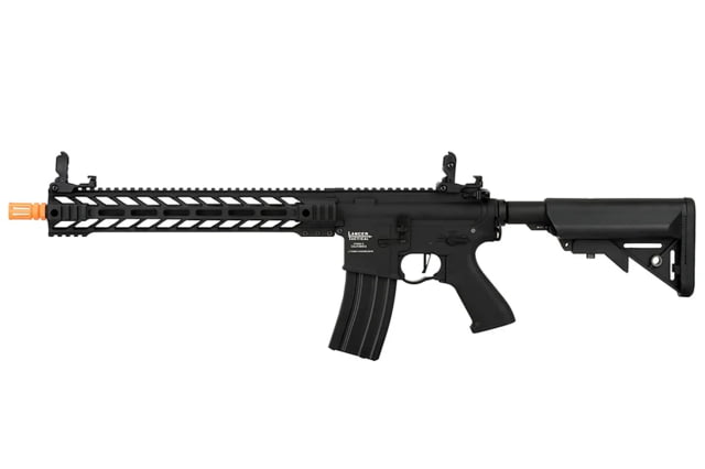 Lancer Tactical Proline Enforcer Battle Hawk 14in M4 Airsoft Rifle Black - Lancer Tactical