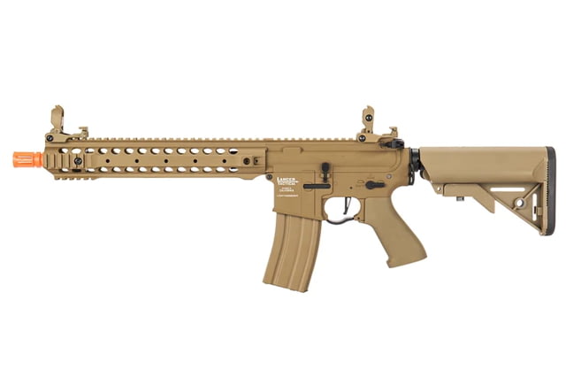 Lancer Tactical Proline LT-24 M4 12in Rail AEG Rifle Tan - Lancer Tactical