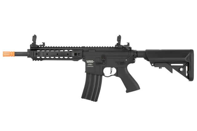 Lancer Tactical ProLine Series CQB M4 AEG Rifle Black - Lancer Tactical