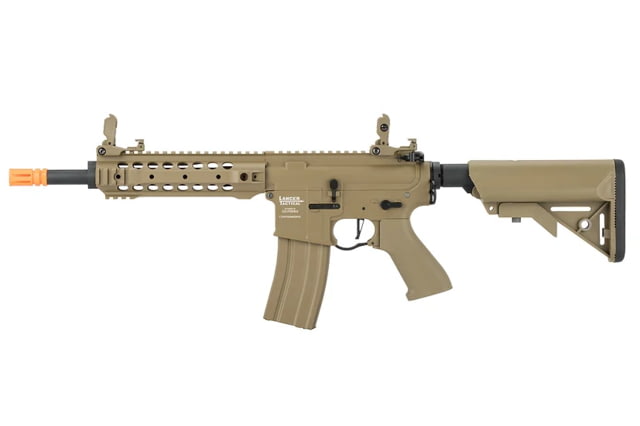 Lancer Tactical ProLine Series CQB M4 AEG Rifle Tan - Lancer Tactical