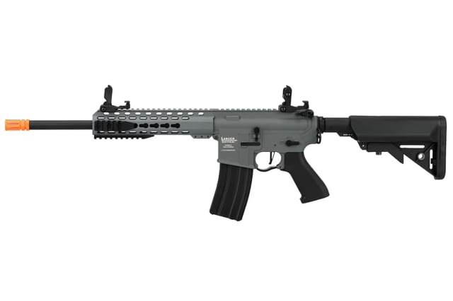 Lancer Tactical ProLine Series M4 Carbine 10in AEG Gray - Lancer Tactical