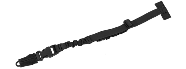 Lancer Tactical QR MOLLE Attachment Bungee Sling Black - Lancer Tactical