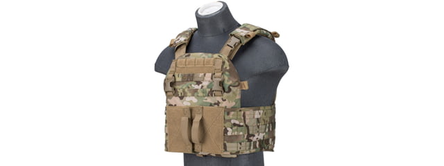 Lancer Tactical Quick Depart Plate Carrier Multi-Camo - Lancer Tactical