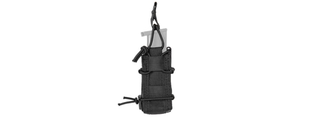 Lancer Tactical Single Pistol Magazine Pouch Black - Lancer Tactical