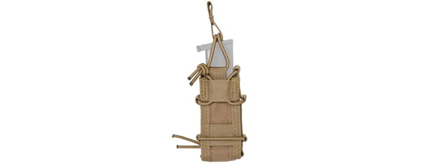 Lancer Tactical Single Pistol Magazine Pouch Tan - Lancer Tactical