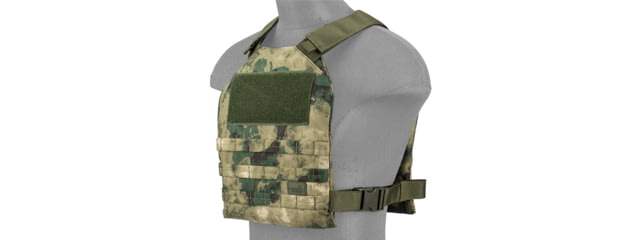 Lancer Tactical Standard Issue 1000D Nylon Tactical Vest Foliage Green - Lancer Tactical