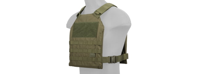 Lancer Tactical Standard Issue 1000D Nylon Tactical Vest Olive Drab - Lancer Tactical