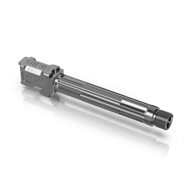 Lantac  9INE Glock 17 9mm Luger 4.48 Stainless Steel Fluted/Threaded