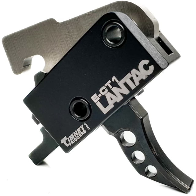 LANTAC E-CT1 Single Stage Trigger Curved 3.5lb Black