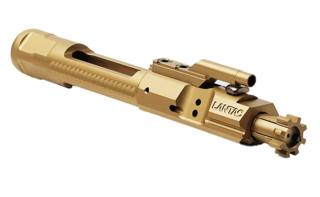 LANTAC M16 Enhanced Full Auto Style Bolt Carrier Group .223/5.56x45mm Titanium Nitride/Gold