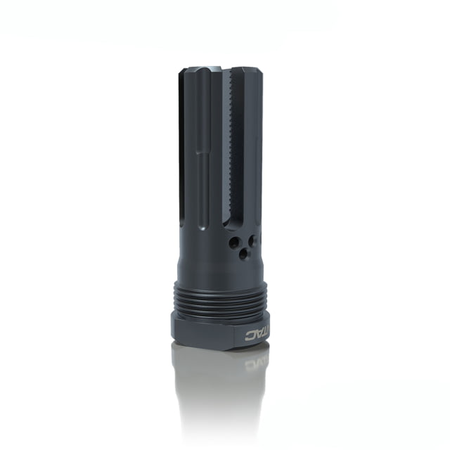 LANTAC Plan-B Lamprey Flash Comp 223/556 1/2-28 Long Black - Lantac