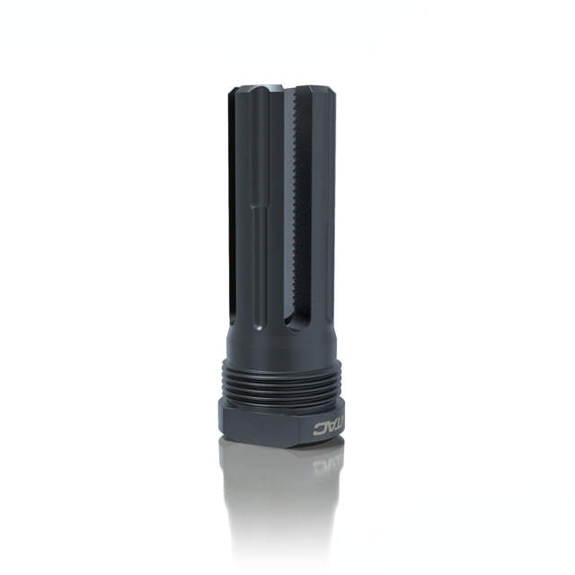 LANTAC Plan-B Lamprey Flash Hider 223/556 Caliber 1/2-28 Thread Long Black - Lantac