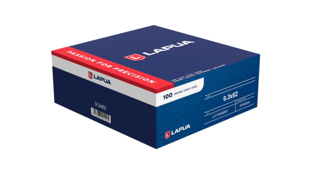 Lapua 9.3x62 Rifle Brass 100 Piece