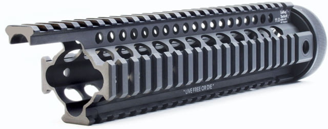 LaRue Tactical Gooseneck Quad Rail AR-15 Handguard 11in Black Anodized Black - Larue Tactical