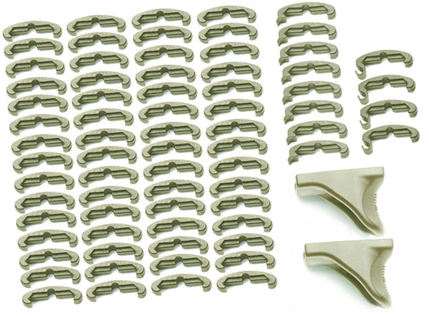 LaRue Tactical HandStop and IndexClip Combo 74 Total Piece Foliage - Larue Tactical