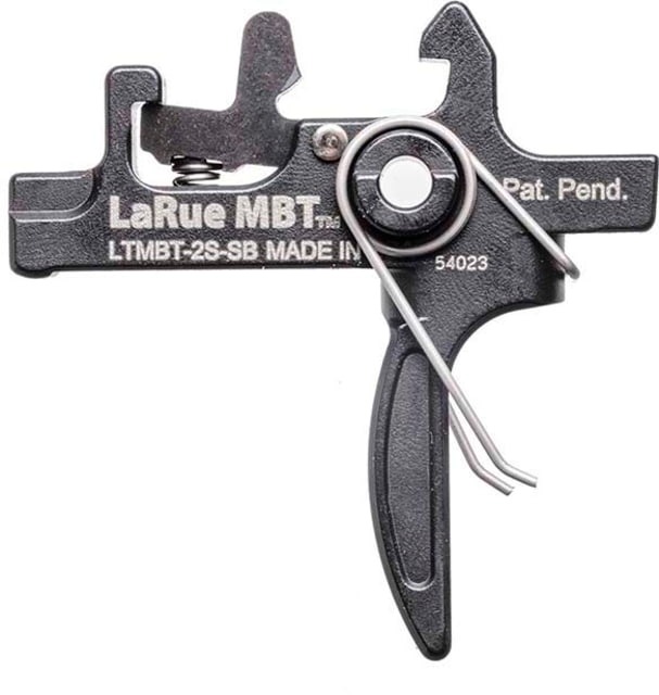 LaRue Tactical MBT-2S Bow Trigger Straight 4.5 lb Black
