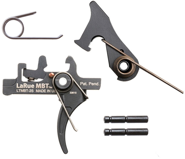 LaRue Tactical MBT-2S Trigger 4.5 lbs Pull Black Medium