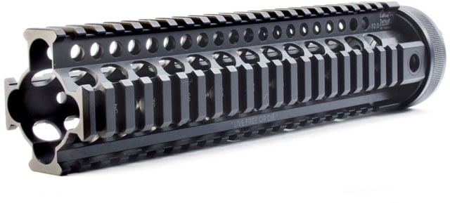 LaRue Tactical Quad Rail AR-15 Handguard 10in Black Anodized Black - Larue Tactical