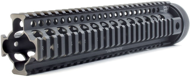 LaRue Tactical Quad Rail AR-15 Handguard 11in Black Anodized Black - Larue Tactical