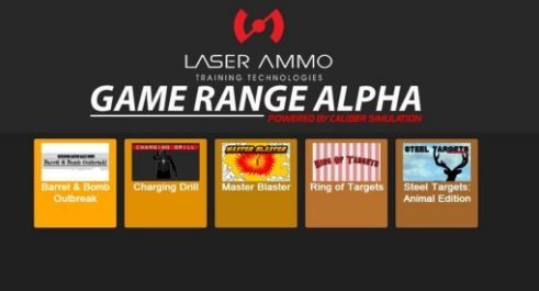 Laser Ammo Smokeless Range Game Range Alpha Small - Laser Ammo Smokeless Range