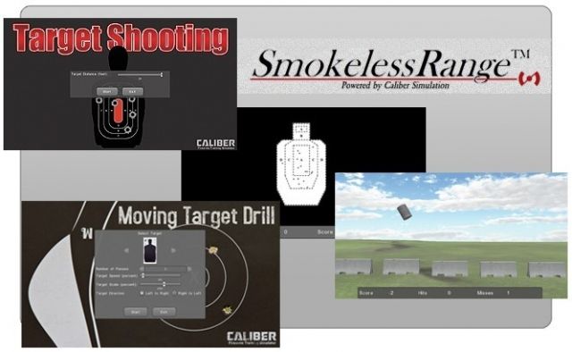 Laser Ammo Smokeless Range Judgmental and Marksmanship Shooting Simulator - Laser Ammo