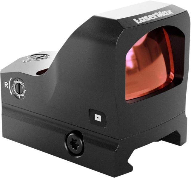 LaserMax Compact Reflex Red Dot Sight 3 MOA Red Dot Matte Black - Lasermax