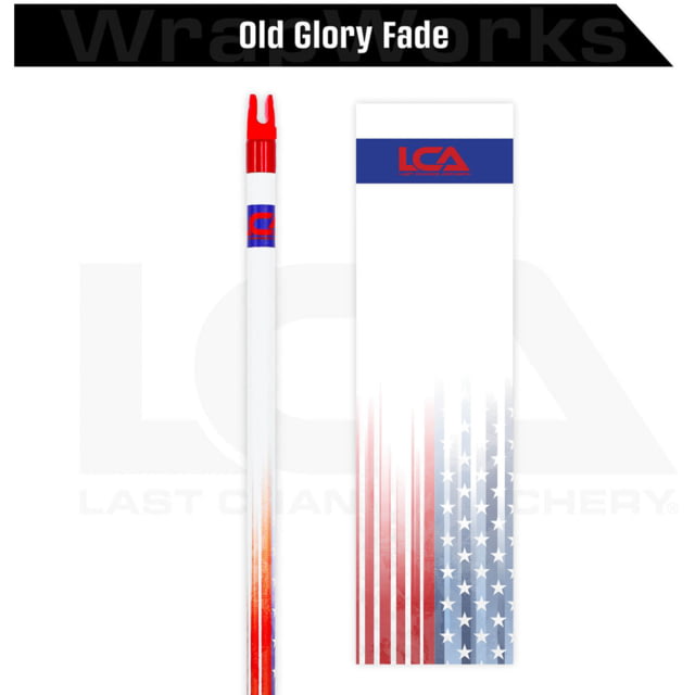 Last Chance WrapWorks Stock Old Glory Fade Precision Flex L-Series 1503391